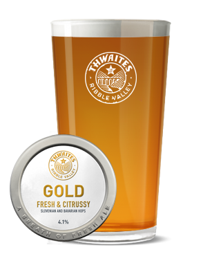Thwaites beer gold